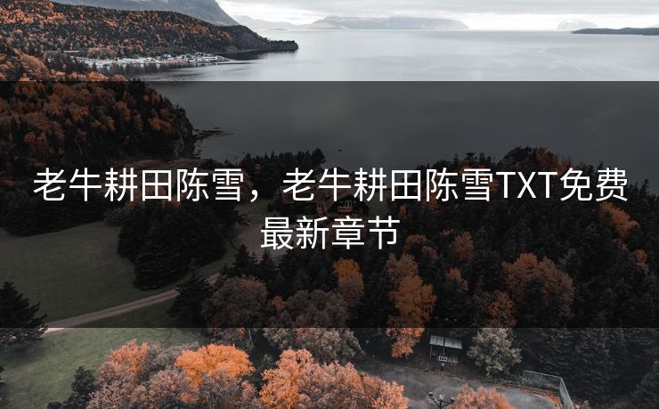 老牛耕田陈雪，老牛耕田陈雪TXT免费最新章节